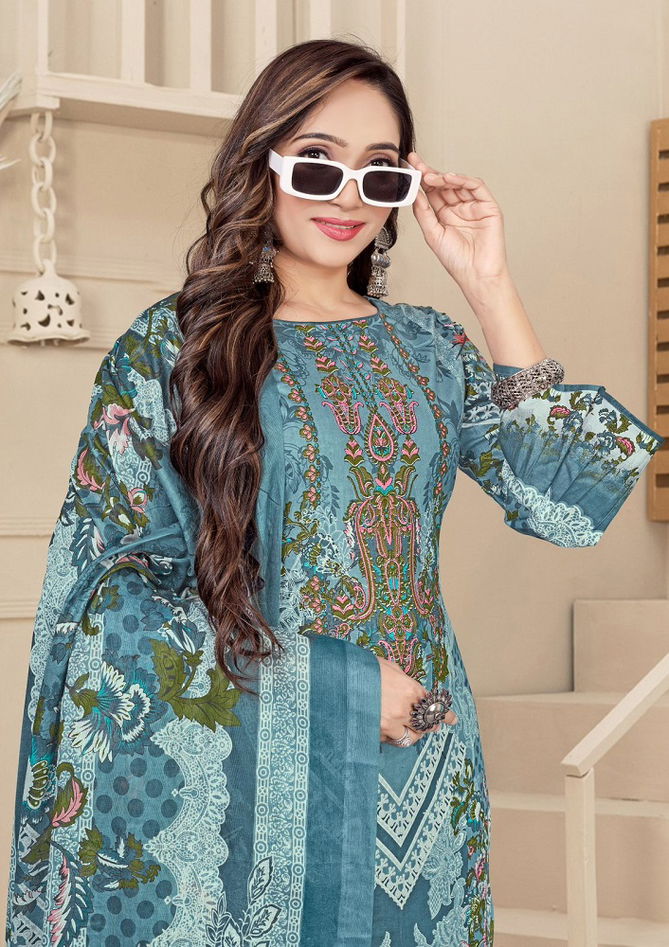 Mahenoor Vol 1 By Miss World Lawn Cotton Dress Material Wholesale Clothing Suppliers In India
